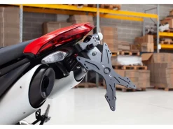 PORTATARGA ALLUMINIO REGOLABILE EVOTECH DUCATI HYPERMOTARD 950 2019-2024