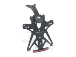 PORTA TARGA REGOLABILE CARBONIO CNC RACING DUCATI PANIGALE V4 / S 2025-2026