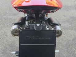 PORTA TARGA REGOLABILE CARBONIO CNC RACING DUCATI PANIGALE V4 / S 2025-2026