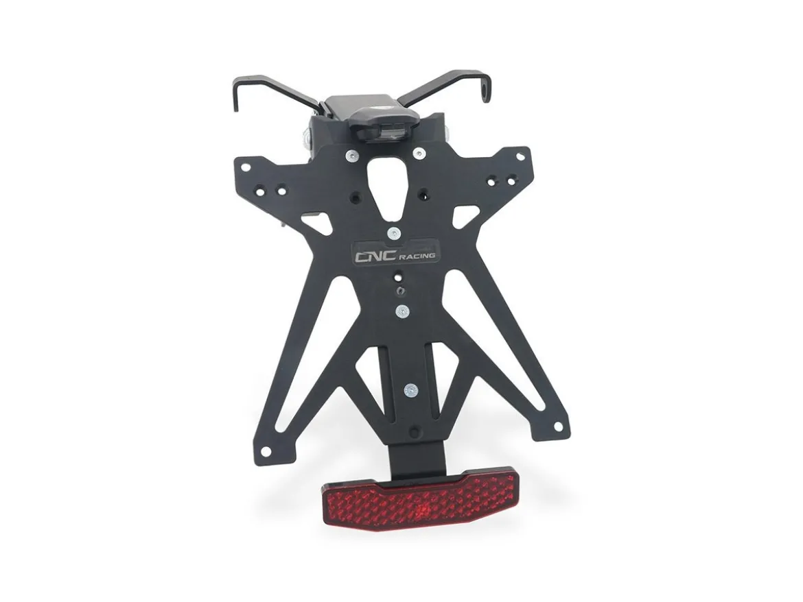 PORTA TARGA REGOLABILE CNC RACING DUCATI HYPERMOTARD 950 / SP 2019-2025