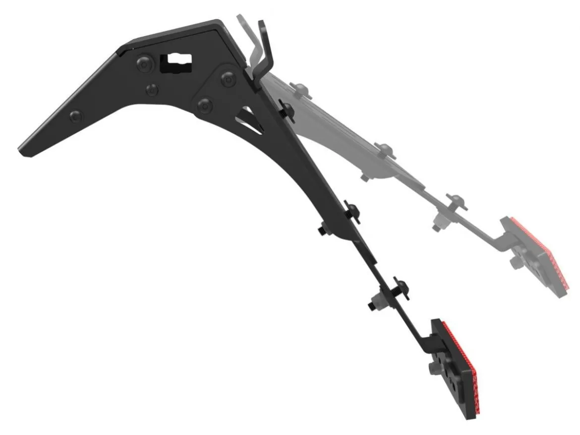 PORTATARGA REGOLABILE DBK KTM SUPER DUKE 1390 R / EVO 2024