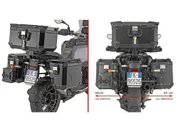 PORTAVALIGIE LATERALE ATTACCO MONOKEY PL ONE-FIT CAM-SIDE GIVI BMW R 1300 GS ADVENTURE 2025