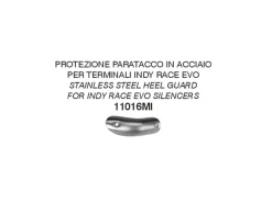 PROTEZIONE PARACALORE ACCIAIO ARROW KAWASAKI KLE 500 2026