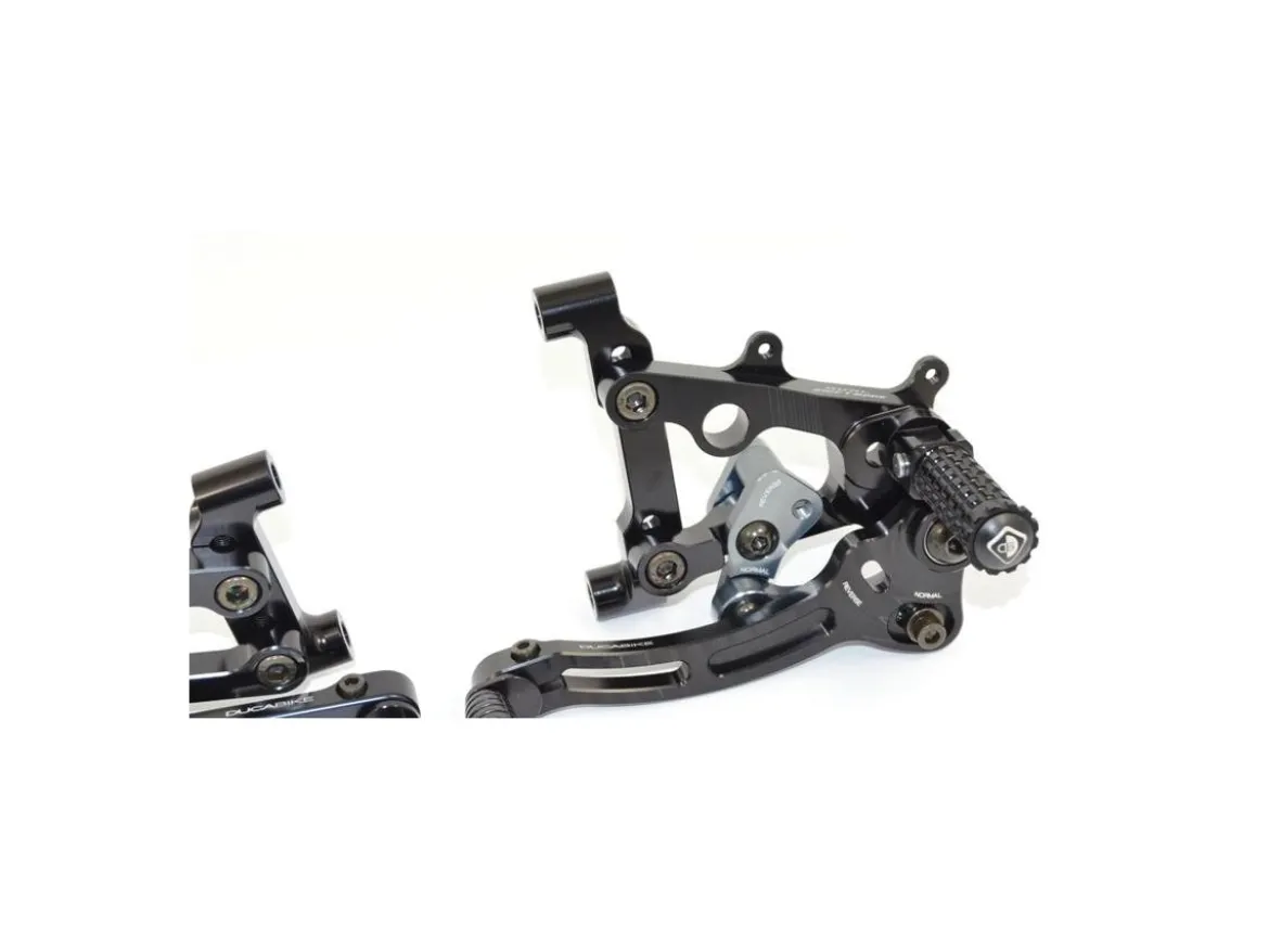PR119903 PEDANE REGOLABILI DBK DUCATI PANIGALE V2 2020-2023