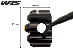 PULSANTIERA SINISTRA WRS 5 TASTI STRUMENTAZIONE I2M APRILIA RSV4 / RR / RF 2015-2020