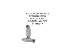 RACCORDO CENTRALE RACING ARROW KTM 790 ADVENTURE 2024