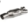 RACCORDO TRACK DAY ACCIAIO INOX NON OMOLOGATO AKRAPOVIC YAMAHA R6 2008-2025