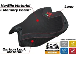 RIVESTIMENTO SELLA ARGENTA COMFORT SYSTEM DUCATI PANIGALE V4 2025