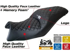 RIVESTIMENTO SELLA BREMA COMFORT SYSTEM BMW K 1600 B 2022-2025
