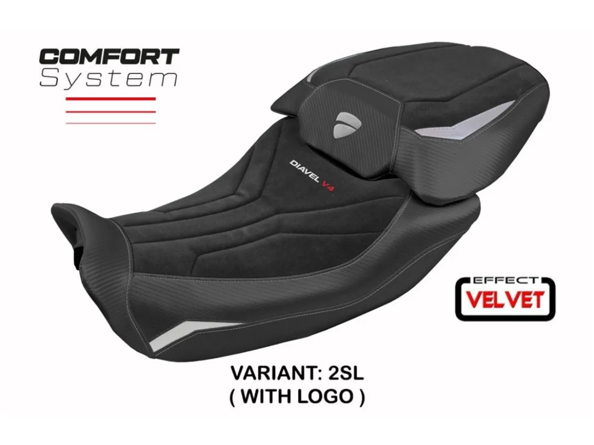 RIVESTIMENTO SELLA DIABLO VELVET COMFORT SYSTEM DUCATI DIAVEL V4 2023-2024