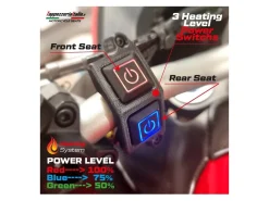 RIVESTIMENTO SELLA HEATING COMFORT SYSTEM YAMAHA TRACER 9 / 9 GT 2021-2024