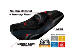 RIVESTIMENTO SELLA KIRA COMFORT SYSTEM YAMAHA T-MAX 560 2022-2024