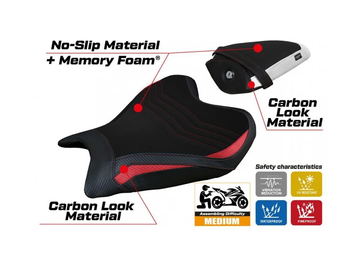 RIVESTIMENTO SELLA THERA COMFORT SYSTEM YAMAHA R7 2021-2024