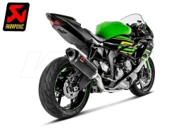SCARICO COMPLETO AKRAPOVIC INOX CARBONIO KAWASAKI ZX-6R 2009-2020