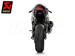 SCARICO COMPLETO AKRAPOVIC INOX CARBONIO KAWASAKI ZX-6R 2009-2020