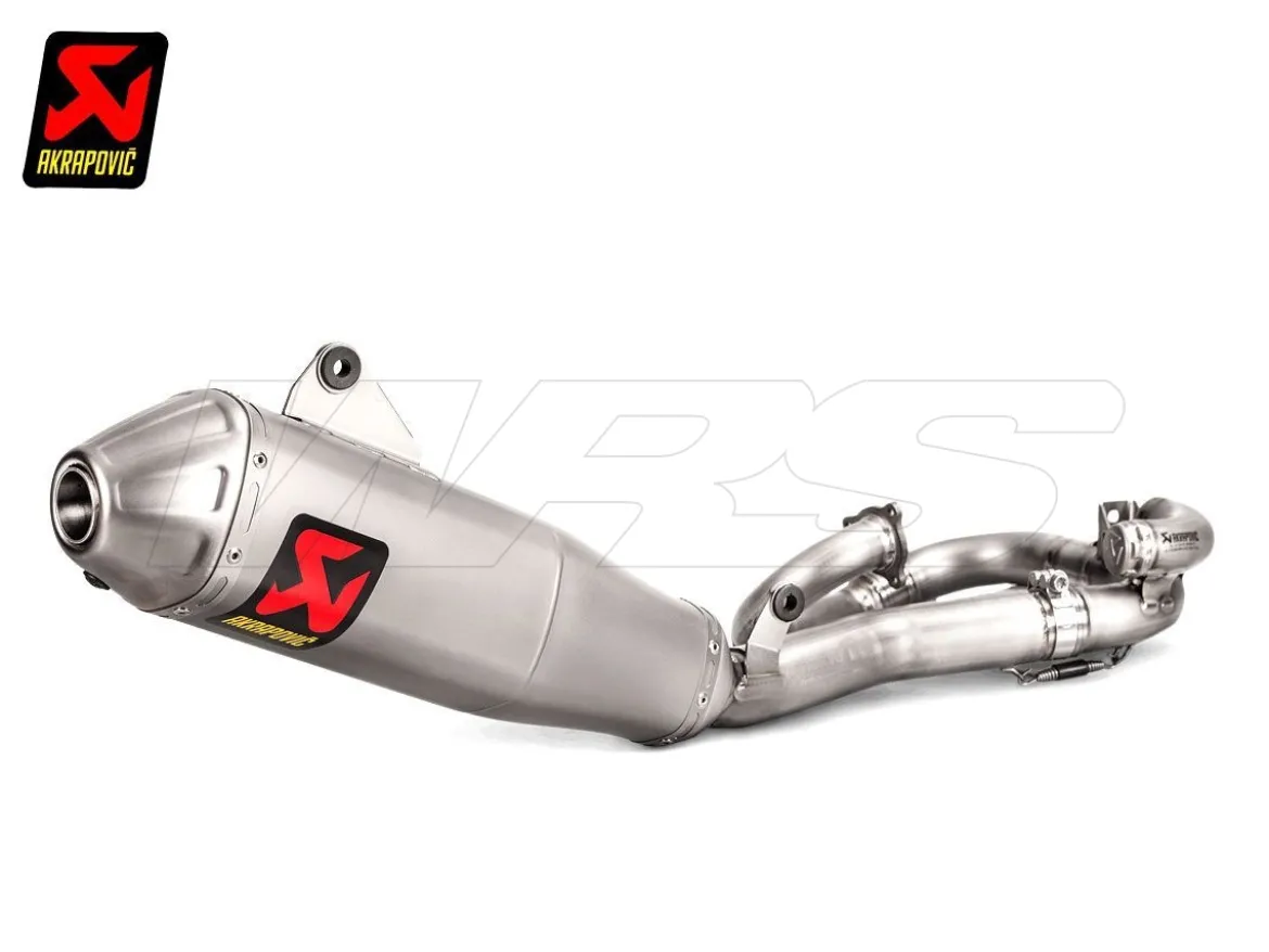 SCARICO COMPLETO EVOLUTION AKRAPOVIC TITANIO FANTIC XEF 450 / XXF 450 2022-2023