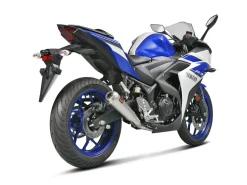 SCARICO COMPLETO INOX AKRAPOVIC YAMAHA R3 2015-2020 NON OMOLOGATO