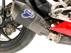 SCARICO COMPLETO LATERALE + UPMAP TERMIGNONI ACCIAIO TITANIO DUCATI PANIGALE V2