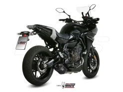 SCARICO COMPLETO MIVV SPEED EDGE INOX NERO YAMAHA TRACER 7 / GT 2021-2024