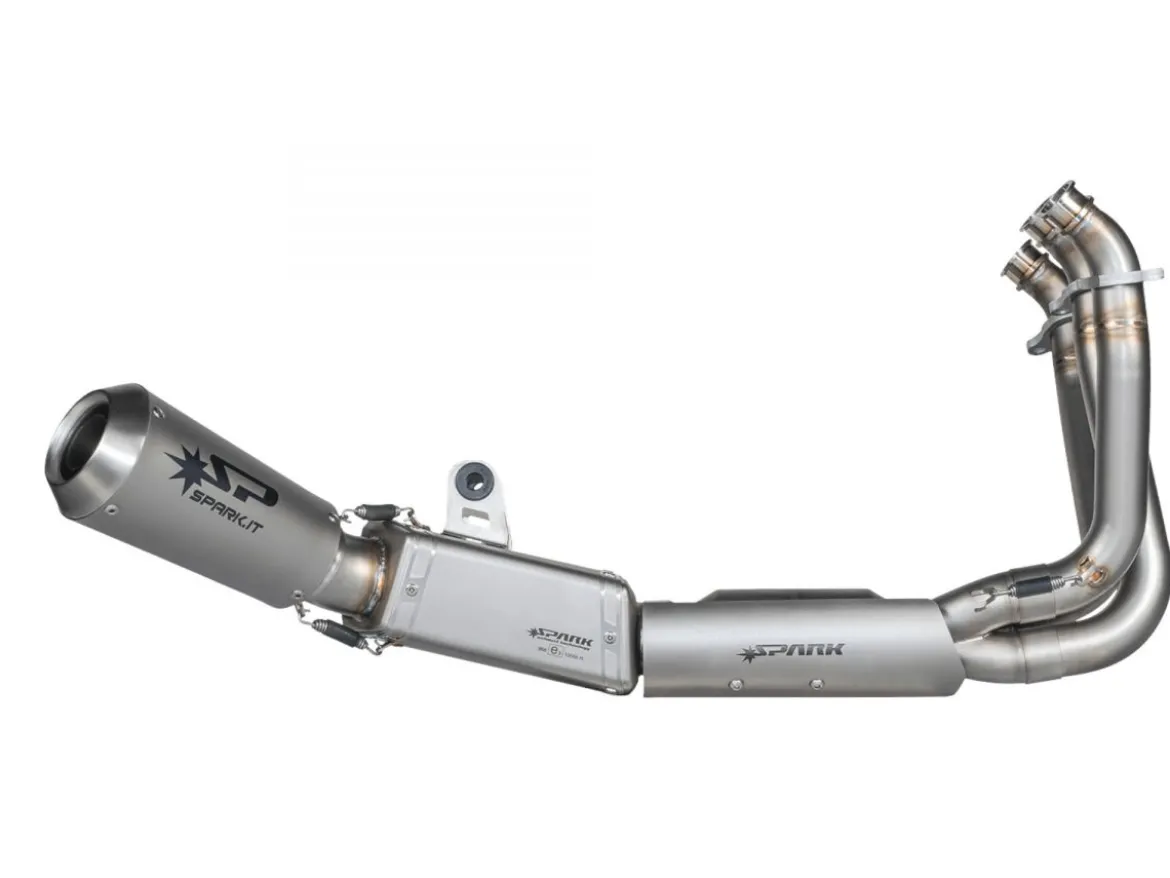 SCARICO COMPLETO MOTOGP BLACK SERIES SPARK TRIUMPH TRIDENT 660 2021-2024