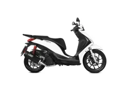 SCARICO COMPLETO MOVER ACCIAIO INOX NERO MIVV PIAGGIO MEDLEY 125 / 150 S 2021-2024