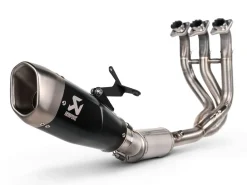 SCARICO COMPLETO NON OMOLOGATO TITANIO NERO AKRAPOVIC TRIUMPH TRIDENT 660 2021-2026