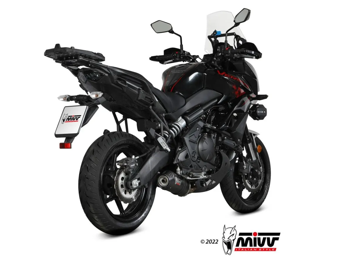 SCARICO COMPLETO OVAL CARBONIO MIVV KAWASAKI VERSYS 650 2021-2023