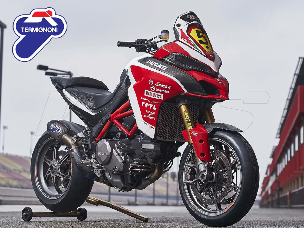 SCARICO COMPLETO RACING FULL TITANIO TERMIGNONI DUCATI MULTISTRADA 1200