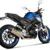 SCARICO COMPLETO RACING LINE TITANIO AKRAPOVIC YAMAHA R 125 / MT-125 2021-2026