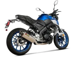 SCARICO COMPLETO RACING LINE TITANIO AKRAPOVIC YAMAHA R 125 / MT-125 2021-2026