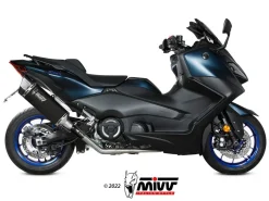 SCARICO COMPLETOÂ SR-1 MIVVÂ TITANIO NERO YAMAHA T-MAX 560 2022-2024