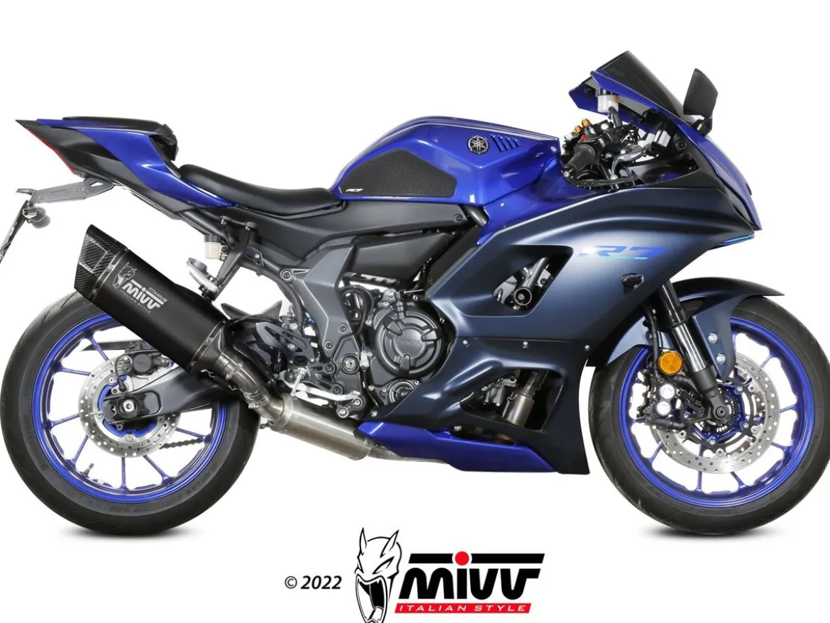 SCARICO COMPLETO SR-1 TITANIO MIVV YAMAHA R7 2022-2024