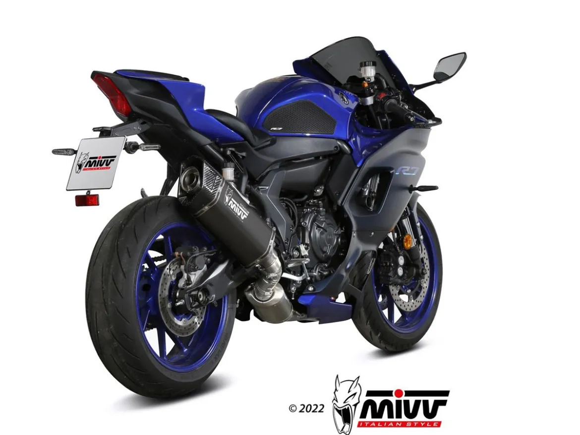 SCARICO COMPLETO SR-1 TITANIO MIVV YAMAHA R7 2022-2024