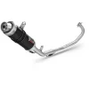 SCARICO COMPLETO STANDARD MIVV GP INOX NERO KEEWAY RKF 125 2021-2024