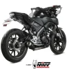 SCARICO COMPLETO STANDARD MIVV X-M1 ACCIAIO INOX NERO YAMAHA MT-125 2020-2024