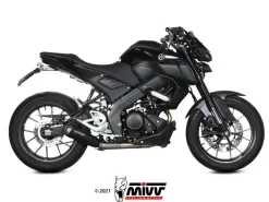 SCARICO COMPLETO STANDARD MIVV X-M1 ACCIAIO INOX NERO YAMAHA MT-125 2020-2024