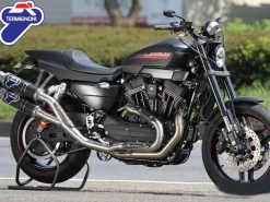 SCARICO COMPLETO TERMIGNONI INOX CARBONIO HARLEY DAVIDSON XR 1200R NON OMOLOGATO