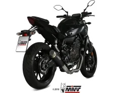 SCARICO COMPLETO 2X1 GP PRO INOX NERO MIVV YAMAHA MT-07 / FZ-07 2021-2024