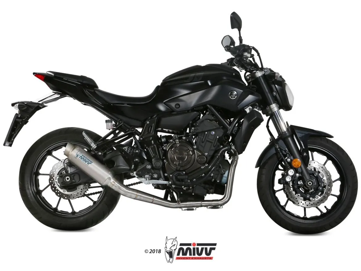 SCARICO COMPLETO 2X1 GP PRO TITANIO MIVV YAMAHA MT-07 / FZ-07 2021-2024