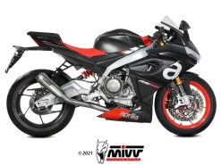 SCARICO COMPLETOÂ X-M1 MIVVÂ ACCIAIO INOX APRILIA RS 660 2020-2024