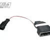 SCHEDA ADATTAMENTO I2M STRUMENTAZIONI CHROME BMW S 1000 RR 2009-2014