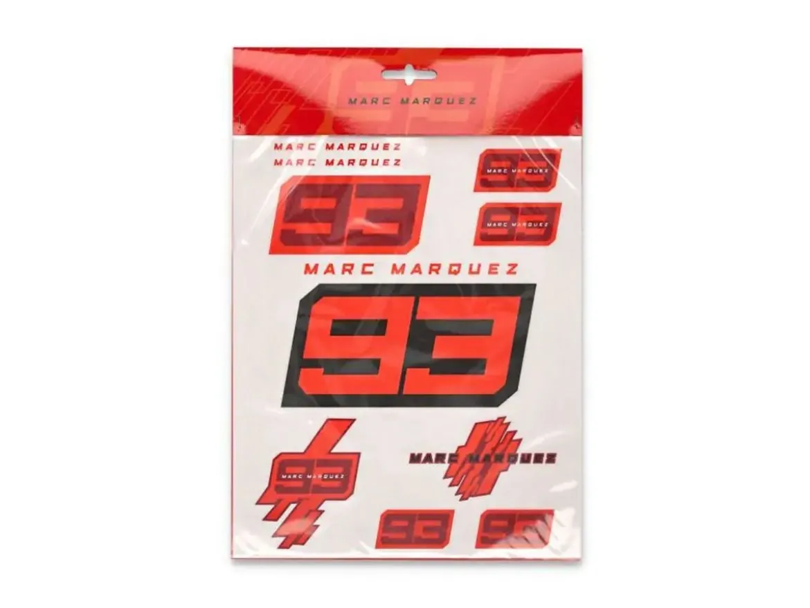 2453014 SET ADESIVI UFFICIALI MARC MARQUEZ 93