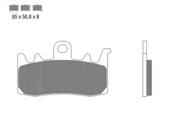 SET PASTIGLIE FRENO ANTERIORE BREMBO DUCATI SUPERSPORT 950 / S 2021-2024