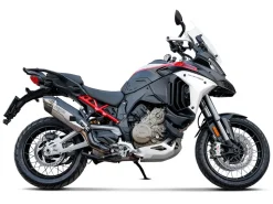 SET PEDANE TITANIO AKRAPOVIC DUCATI MULTISTRADA V4 / S / RS / RALLY 2021-2025