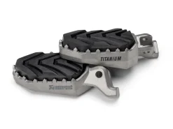 SET PEDANE TITANIO AKRAPOVIC GAS GAS ES 700 2022-2025