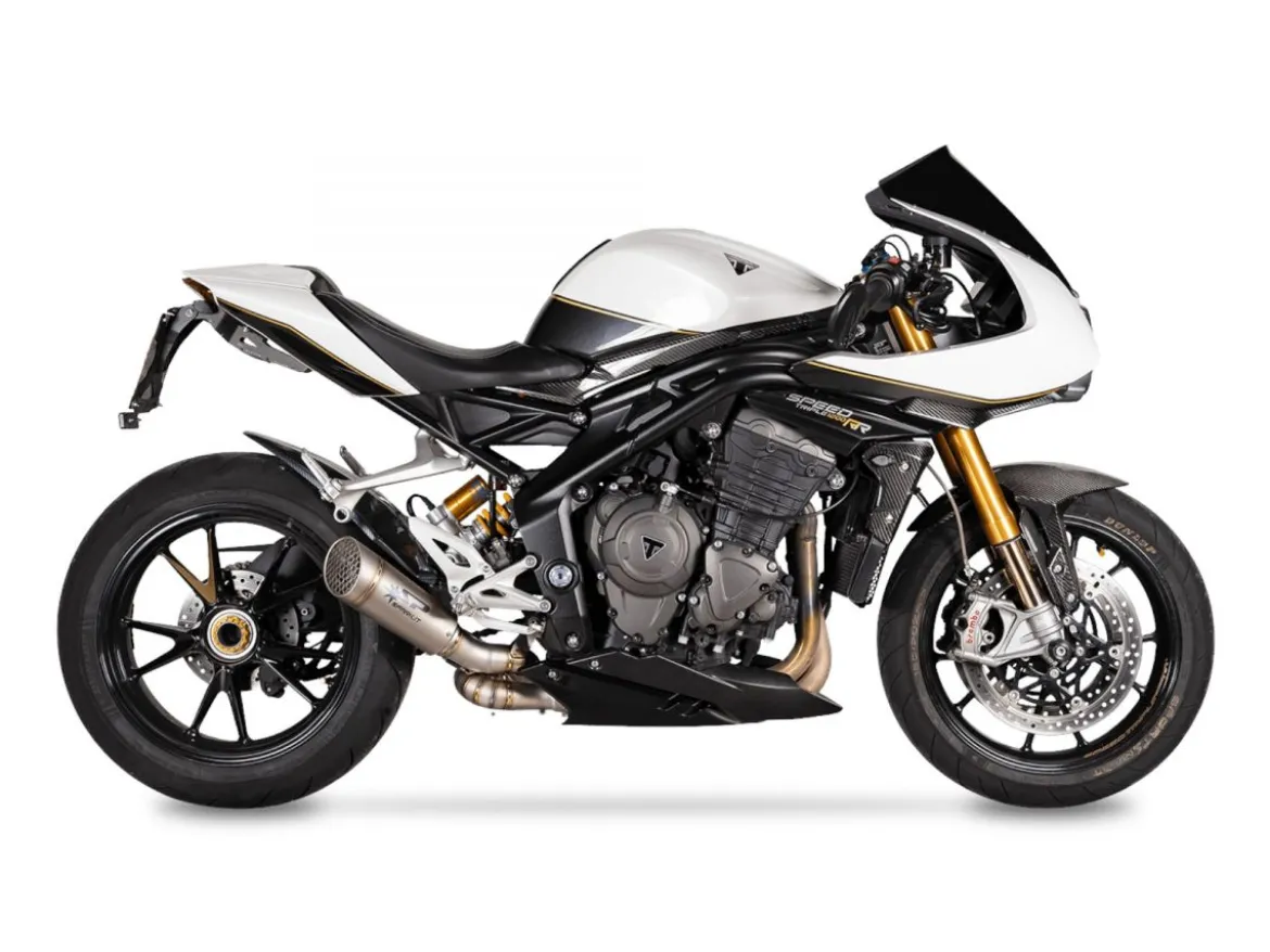 SILENZIATORE GRID-O TITANIO SPARK TRIUMPH SPEED TRIPLE 1200 RS/RR 2021-2026