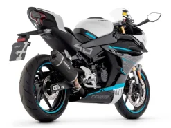 SILENZIATORE INDY RACE EVO ALLUMINIO DARK CARBONIO ARROW CFMOTO 450 NK / SR 2023-2024