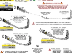 SILENZIATORE "PISTA" ARROW TITANIO KAWASAKI ZX-6R 636 2024-2026