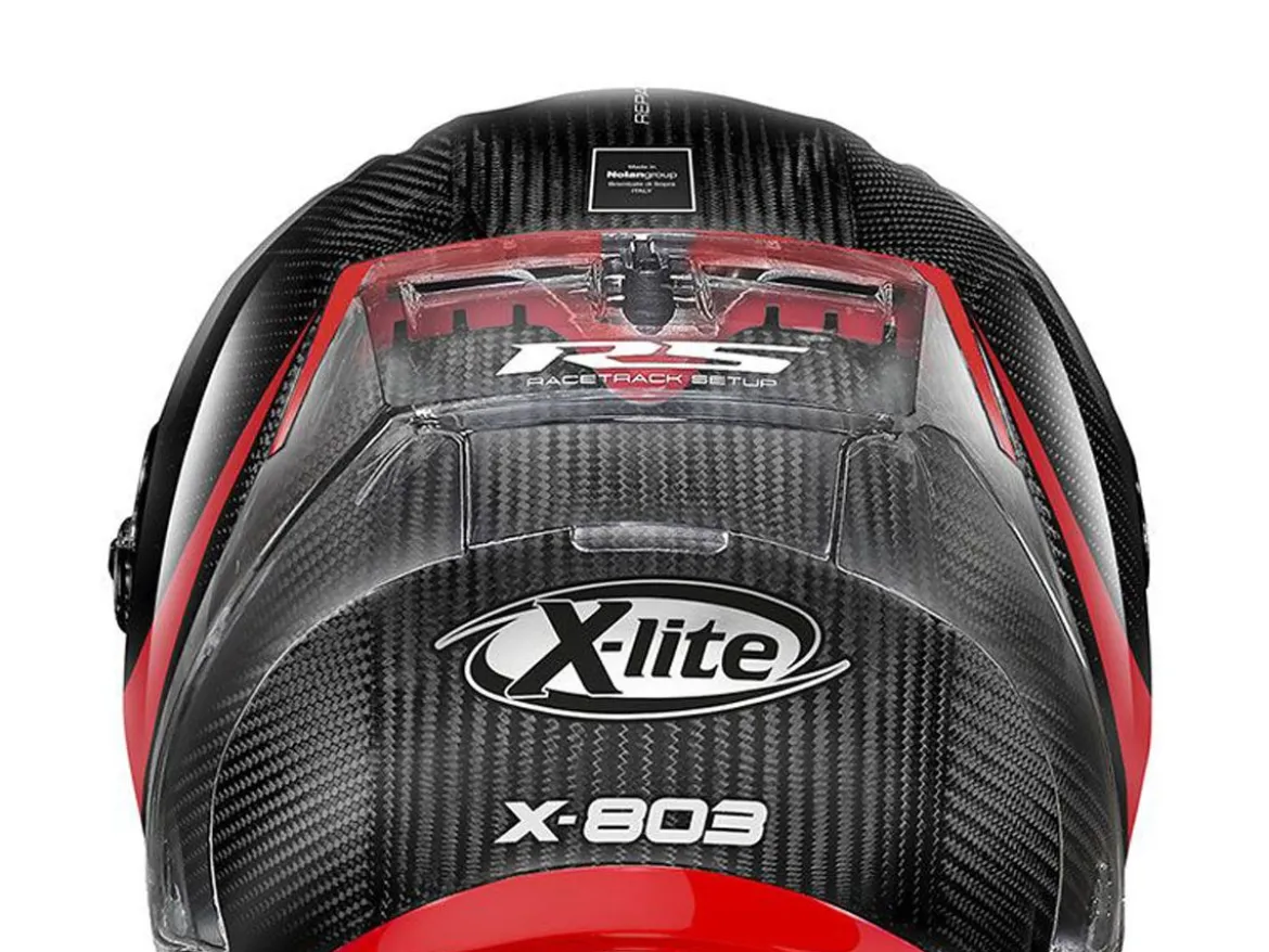 SPOILER AERODINAMICO TRASPARENTE X-LITE CASCHI X-803 RS ULTRA CARBON