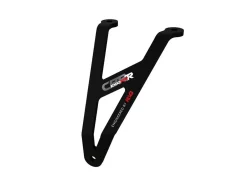STAFFA SUPPORTO SCARICO + PIASTRA FORI PEDANE POSTERIORI R&G HONDA CBR 1000 RR-R FIREBLADE / SP 2020-2024